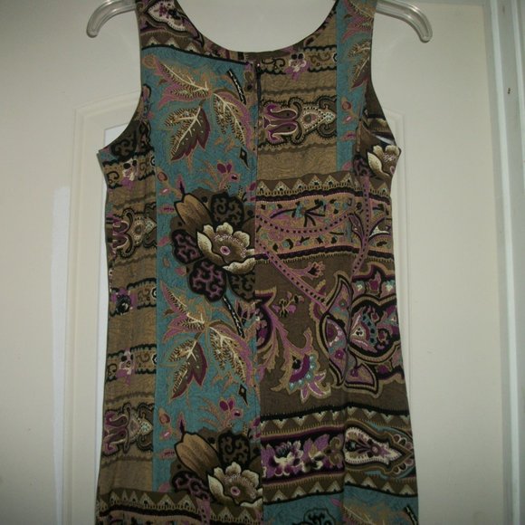 Y2K VINTAGE 90S DOES THE 20S RAYON DRESS 7/8 - Picture 5 of 5